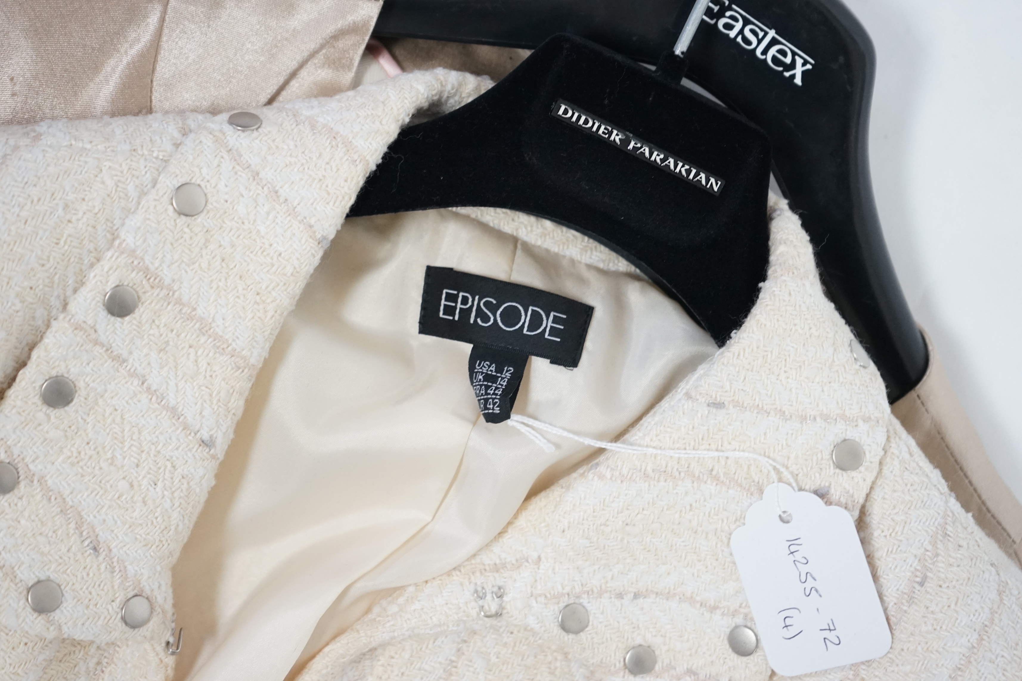 Four lady's coats: Proceeds to Happy Paws Puppy Rescue